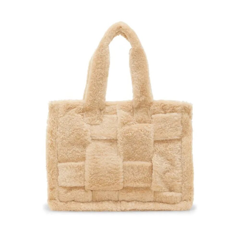 Vince Camuto Orla Faux Shearling Tote